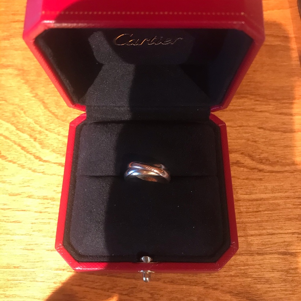 SOLD! Cartier Trinity Ring-small model size EU50